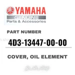 Yamaha Genuine Oem Parts Cover, Oil Element 4D3-13447-00-00 For Raptor 250. Fixed Price $59.77.