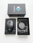 Logicool G303SH Lightspeed Shroud Edition Weight Gaming Mouse 75G. Fixed Price $80.00.