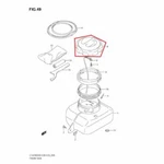 New Oem Suzuki King Quad 700 Lt-a 80 Front Storage Box Lid. Fixed Price $49.95.