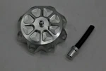 New Vito's Aluminum Gas Tank Cap + Billet Vent Suzuki Z400 Kawasaki KFX400. Fixed Price $34.99.