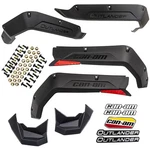 Brp Can-am 715001909 Fender Flares Mud Guard Kit Xt Pro Outlander Nordic Mr. Fixed Price $145.95.