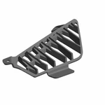 Polaris Fasica Grille, Front, Left, Genuine Oem Part 5454587-070, Qty 1. Fixed Price $22.99.