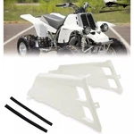 Gas Tank Side Covers Plastic Wrap For Yamaha Banshee YFZ350 1987-2006 White. Fixed Price $27.55.