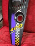95-97 Polaris Scrambler 400 4X4 Oem Plastic Front Nose Center Cowl Hood Panel. Fixed Price $129.00.