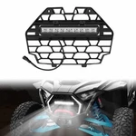 Waterproof Front Mesh Grill With Led Light Bar For Polaris Rzr Xp/pro. Fixed Price $97.00.