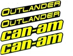 Can-am Fender/ Mud Guard Decal Kit 704907484. Fixed Price $63.99.
