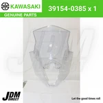 Kawasaki Ninja 650, Oem Windshield 2020+ New 39154-0385. Fixed Price $142.54.