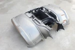 2005 Yamaha Grizzly 660 Silver Plastic Rear Back Fender Mud Guard. Fixed Price $271.99.