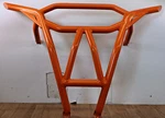 2020-24 Polaris Rzr Xp Pro Armor Rear Bumper/ Brush Guard Orange. Fixed Price $259.00.
