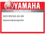 Yamaha Oem Part 2GU-W2161-81-00 Rear Fender Comp.. Fixed Price $547.99.
