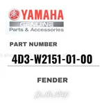 Yamaha Genuine Oem Parts Fender 4D3-W2151-01-00 For Raptor 250. Fixed Price $334.94.
