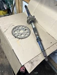 1986 Honda Fourtrax Rear Wheel Axle Sprocket. Fixed Price $99.99.