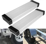 Boat Trailer Fender Mounts For Round &step Pad Bolt On Brackets 2PC. Fixed Price $49.55.