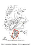 New Oem Yamaha Raptor 660R Front Radiator Cover. Fixed Price $84.95.