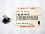 Kawasaki Nos New 92009-1662 Screw 6X14.5 An Ej El En Er Ex Kaf Kef Kle Klf. Fixed Price $5.99.
