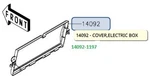 Kawasaki 2015-2020 Mule Teryx Cover Electric Box 14092-1197 New Oem. Fixed Price $39.99.