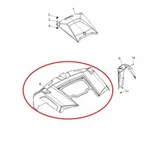 Oem Genuine Factory New Polaris Rzr 800 900 Front Fender Hood Sunset Red. Fixed Price $1499.95.