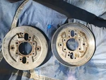 2002 Honda Foreman 450S 4X4 Brake Backplate. Fixed Price $50.00.