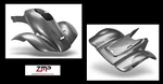 New Honda Trx 300EX 250X Black Carbon Fiber Front And Rear Fender Set. Fixed Price $613.41.