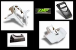 New Suzuki LT250R Plastic White Front And Rear Fenders Custom Black Carbon Hood. Fixed Price $818.23.