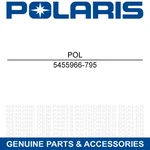 Polaris 5455966-795 Blue Non-metallic Front Right Fender. Fixed Price $609.99.