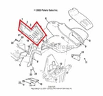 New Oem Polaris Magnum 330 4X4 Left Side Panel Cover Black. Fixed Price $184.95.