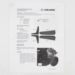 Polaris Fender Flare Kit Number 2877027-067 (missing Parts). Fixed Price $132.99.