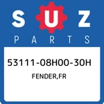53111-08H00-30H Suzuki Fender,fr 5311108H0030H, New Genuine Oem Part. Fixed Price $418.49.