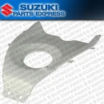 New 2003-2008 Genuine Suzuki White Gas Tank Center Cover LTZ400 53119-07G01-30H. Fixed Price $69.23.