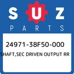 24971-38F50-000 Suzuki Shaft,sec Driven Output Rr 2497138F50000, New Genuine Oem. Fixed Price $187.44.