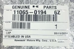 Kawasaki Oem 11065-0194-6Z Capstoragef.black. Fixed Price $12.15.