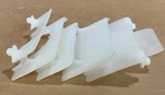 *nos 2004-2005 Honda TRX450R Front Radiator Center Grille 19032-HP1-000 New Oem. Fixed Price $82.63.