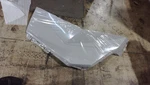 Quarry Light Gray Right Hand Side Fixe Hood Replacement Piece. Fixed Price $100.99.