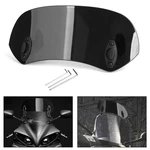 Adjustable Clip Windshield Extension Spoiler Deflector Black Av. Fixed Price $43.78.