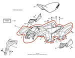 New Oem Polaris Outlaw Predator 50 Fender Front Rear. Fixed Price $659.95.