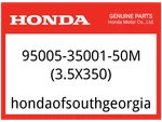 Honda Oem Part 95005-35001-50M Bulk Hose, Vacuum (3.5X1000) (3.5X70). Fixed Price $19.08.