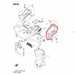 New Oem Suzuki King Quad 700 Lt-a Left Side Cover Panel Fender Black. Fixed Price $129.95.