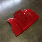 Honda 85-86 Red Plastic Rear Fender. Fixed Price $252.38.