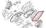 New Oem Arctic Cat Dvx 250 2007 Left Rear Fender Red. Fixed Price $99.95.