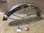 Honda K2 K3 1966 To 1971 Black Bomber Front Fender Mud Guard. Fixed Price $199.99.