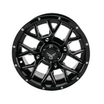 Quadboss Barbwire Wheel 15X7, 4/137, 5+2, Black/milled RT-GW081157137MBIB. Fixed Price $260.99.