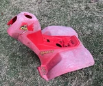 1984 85 Yamaha Tri Zinger YT60 Wheeler Red Rear Fender 36R-21611-40-00. Fixed Price $174.95.
