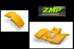 New Yamaha Tri-z Ytz 250 Yellow Plastic Front And Rear Fender Set. Fixed Price $470.94.