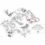 Oem Genuine New Can-am Outlander 400 650 800 1000 Right Rear Fender Black. Fixed Price $169.95.