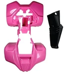 Suzuki LT80 & Kawasaki KFX80 Plastic Fairing Front Rear Fender Body Kit Pink. Fixed Price $299.00.