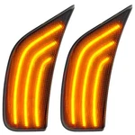Recon 264231BK Front Fender Lens White Or Amber Leds Smoked Clear. Fixed Price $119.95.