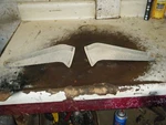 Kawasaki 650 Brute Force Atv Oem Rear Fender Stays P1224 2005. Fixed Price $9.95.