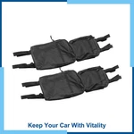 Pack (2) Black Atv Fender Cargo Storage Saddle For Polaris Sportsman. Fixed Price $28.02.