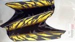 Nos Yamaha 1999 Yfm 350X Warrior Front Fender Grapic Set 3GD-21570-50 New Oem. Fixed Price $59.99.
