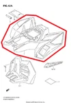 Oem Suzuki Lt-r Ltr 450 Quadracer Rear Fender Black New Factory Genuine. Fixed Price $1594.95.